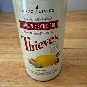 Young Living Essential Oil-Infused Kitchen & Bath Scrub, New/Sealed